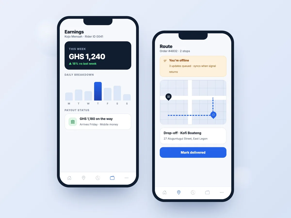 Riders get a dead-simple app