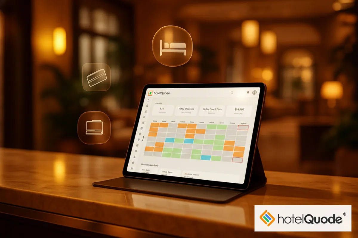 HotelQuode interface